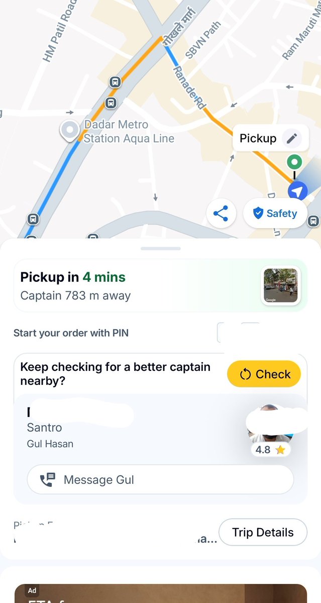 sumit81says's tweet photo. @rapidoapp_ 

Looking for better Captain means , is it safety or religion. If this captain is not safe or not a good driver than why are you making business frm him 

Plz Explain the reason https://t.co/oEtpCPYhgC