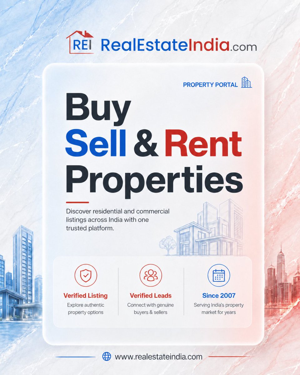 propertydir's tweet photo. 🏡 Buy, Sell &amp; Rent Properties with https://t.co/dNcAbmlmki

Explore residential &amp; commercial properties across India with verified listings and leads.

🌐 https://t.co/QrPaTbURPb

#RealEstateIndia #BuyProperty #SellProperty #PropertyIndia #RealEstate #PropertySearch https://t.co/a1ppOVUehu