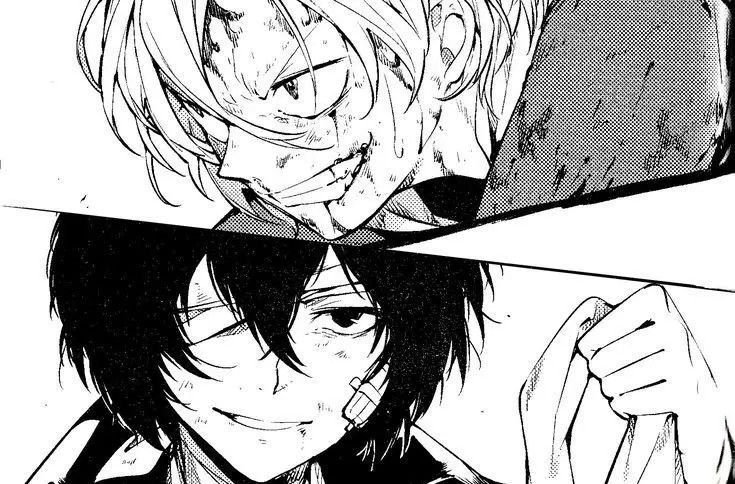 Jeongguk255's tweet photo. "Dazai dgaf about Chuuya" STFUU, that’s literally his baby...!!! https://t.co/SpY0GmQQcN
