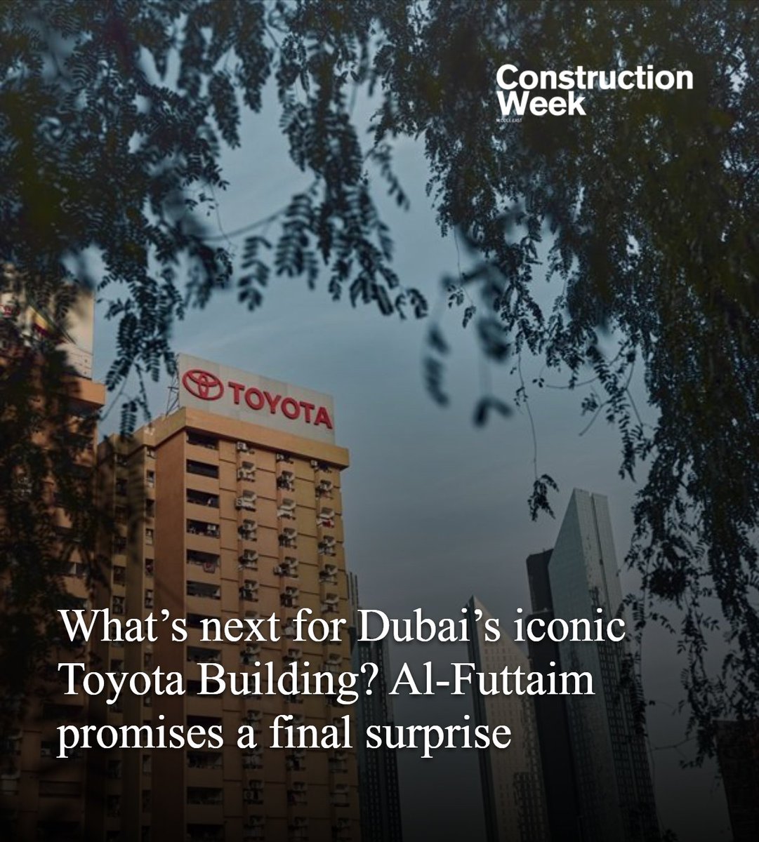 CWMiddleEast's tweet photo. One of Sheikh Zayed Road’s most recognisable landmarks is preparing to close a chapter in Dubai’s history, but the famous Toyota sign may not be disappearing from the city’s skyline for good.

Read more here || https://t.co/ISrVPOqI3c #ToyotaBuilding https://t.co/etyl8lkrKZ