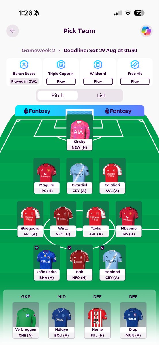 RobbyJoseph8's tweet photo. @fplcyprus Should I do Wirtz to szlob? https://t.co/Tk1jEnr9Nh