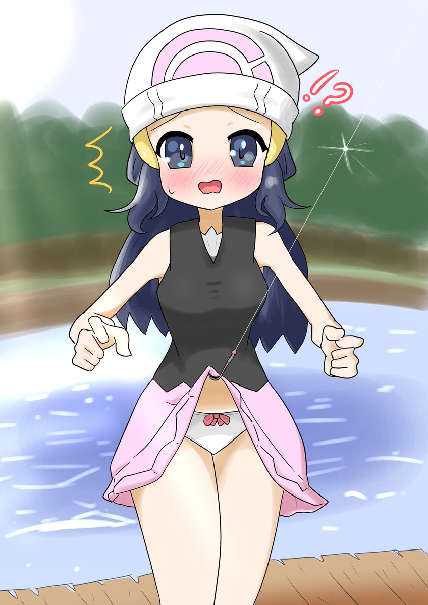 fouse226's tweet photo. 流石「すごい釣り竿」！こいつは大物だ！
＃イラスト
＃ポケモン https://t.co/yjSx4juWgI