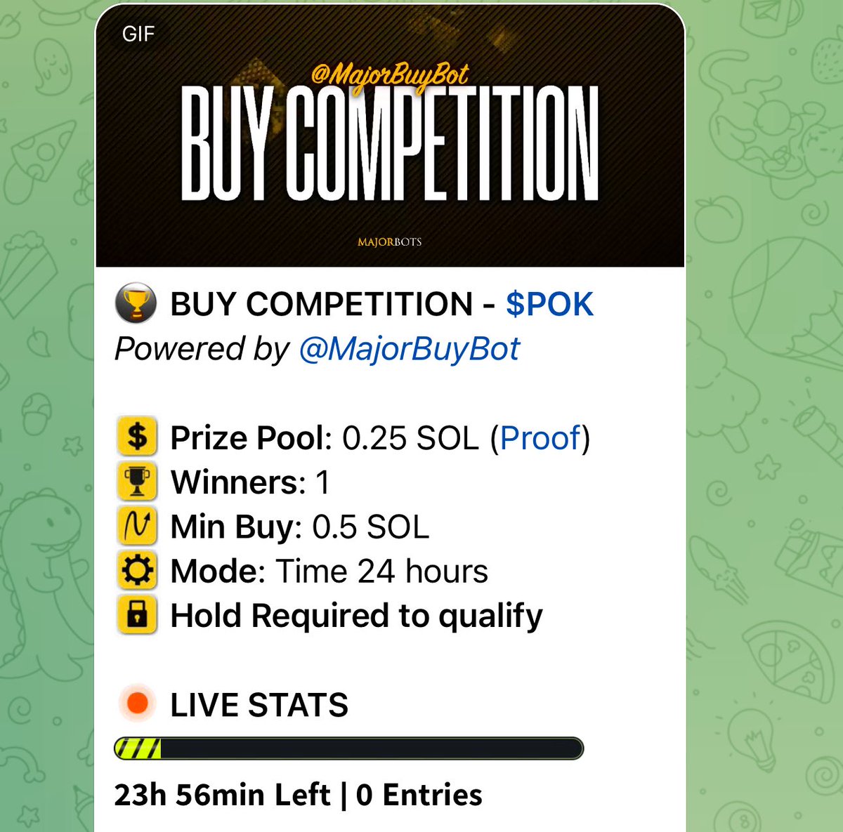 pokmartcom's tweet photo. Buy solana:7V4vYUApSWg1CWBHSxaEWZ8irJAU4q8pPmpZS3mJpump Competition is Live 🔥 https://t.co/WdgeXcKGVf