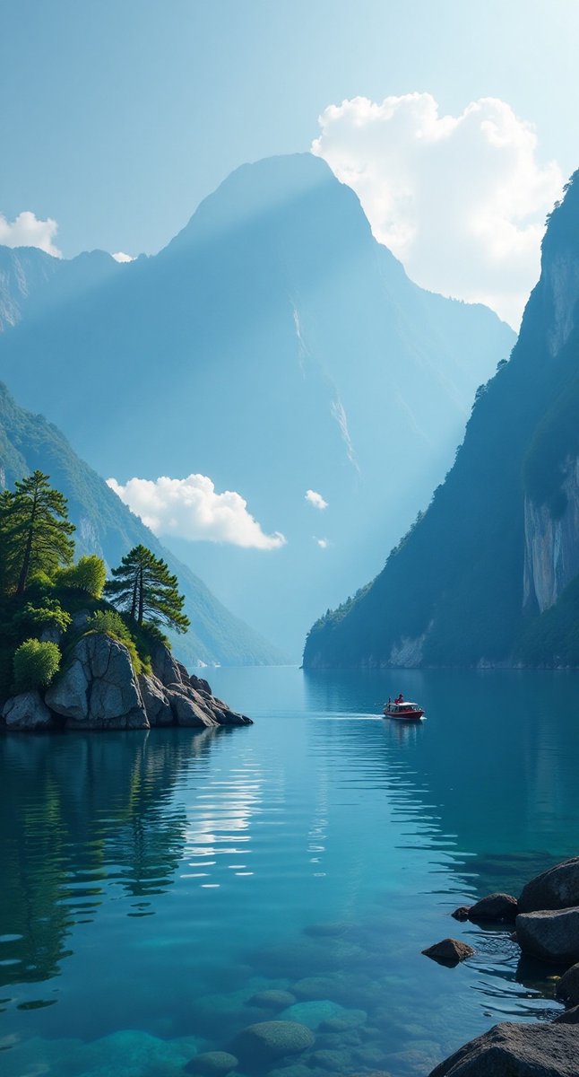 softv142965's tweet photo. Just left the hidden lake in the mountains—sunlight filtering through pine trees, crisp air filling my lungs, and zero crowds. Perfect little escape from the city noise. https://t.co/BvbVUKbheJ
