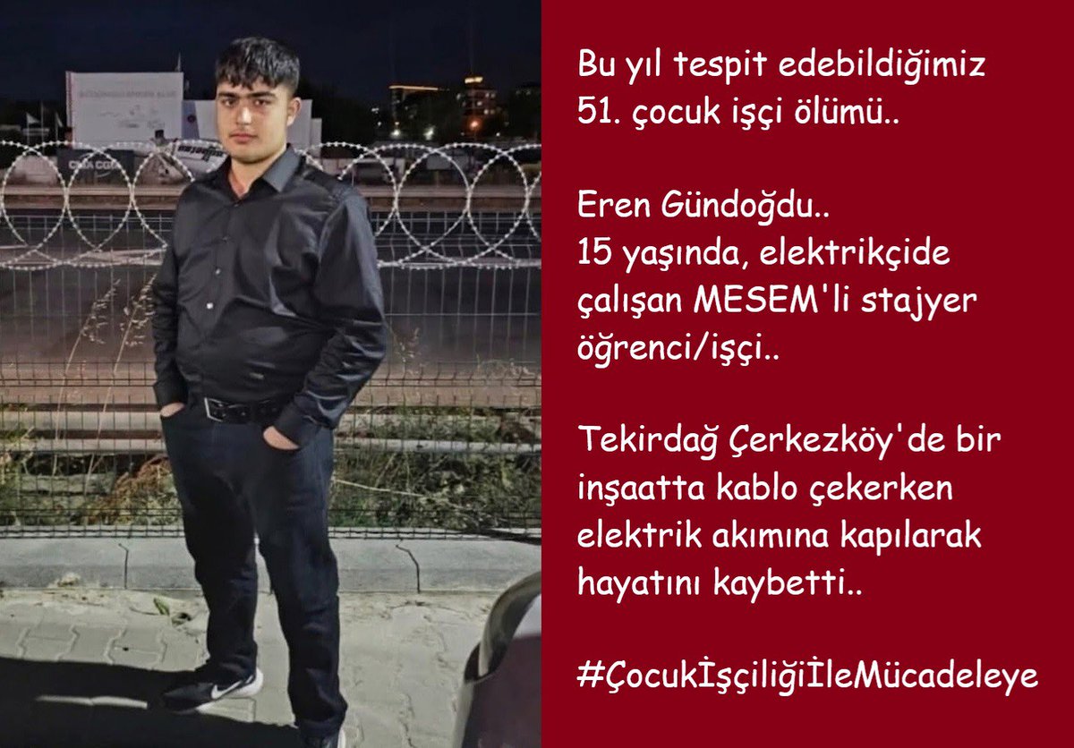 Bursacssmderneg's tweet photo. İşe gitmeden iş kazasında öldü öğrenci dediniz 
1 ğün babası SGK yatırdı emekli dediniz 
Avrupa ekonomisine katkıda bulunanı baş tacı yaptınız Türkiye ekonomisi ne katkı bulunana da öğrenci dediniz 
@Akparti 
@MHP_Bilgi Erenler Yok Olmasın
Yargıda Başlangıç
#StajyerçıraklıkTBMMye https://t.co/SsxXI1Cu8q