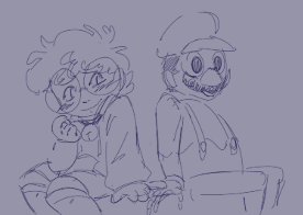 thenyaner6000's tweet photo. Is this a safe space to admit I think he's kinda cute.... (shitty ass magma doodles. i've been slowly getting more confident with the idea of posting selfship/yume doodles.... sighs.... bear with me...) #FRIENDLYPLUMBER https://t.co/bzqSI7hZSE