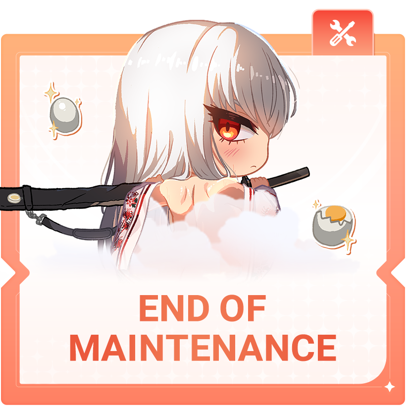 BROWNDUST2_EN's tweet photo. 📢August 26 (UTC) Routine Maintenance and Update Complete

Full Burst RPG —BrownDust2.

The maintenance has ended, and the game is now available again.

[August 26 (UTC) Maintenance Compensation]
■ Claim Period: After the August 26 (UTC) maintenance – August 31, 2:59 PM (UTC)
■ Compensation: 1,200 Free Dias (Given once per account upon login)

We will continue working to provide a more stable service environment.

Thank you.