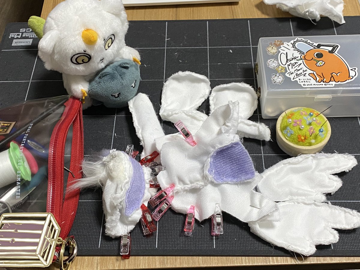 hyooka10RE's tweet photo. 毎日少しずつでも作っていく…
今日の見守りはあのこ。 https://t.co/rUEvi2Pqv3