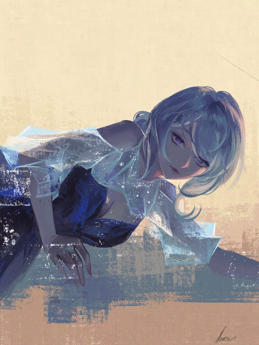 merurae_art's tweet photo. odette #genshin https://t.co/TXFxVy71cn