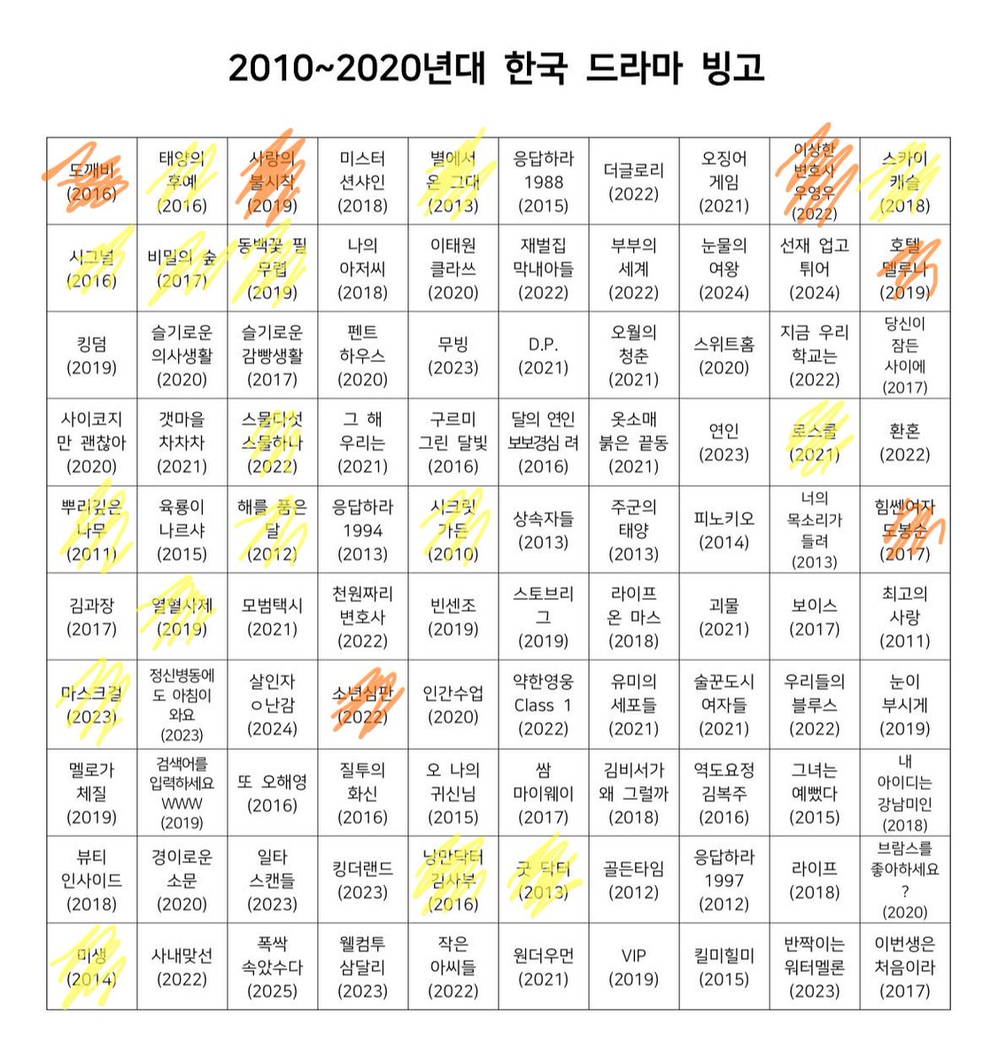 C0MRAD2_'s tweet photo. 주황색은 보다 만 거 https://t.co/D150rFRZm4