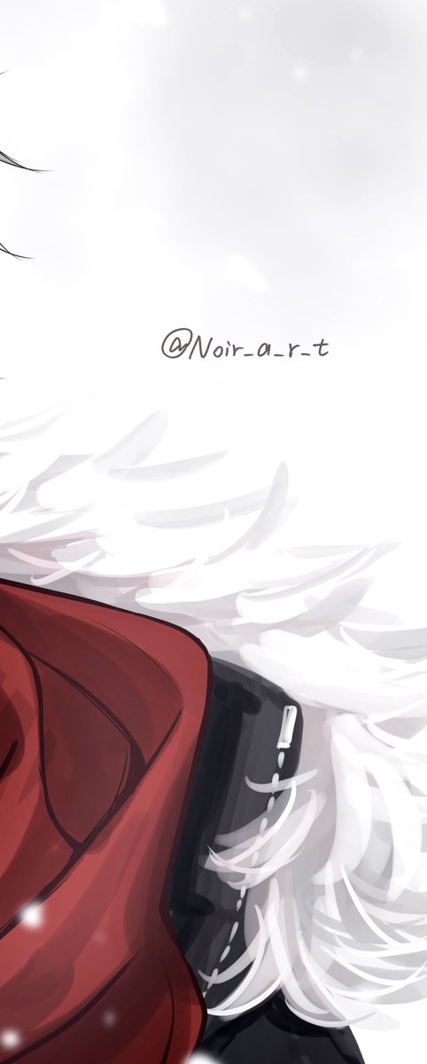 Noir_a_r_t's tweet photo. 🧣 #KuzuArt https://t.co/I1jGfX4b6D