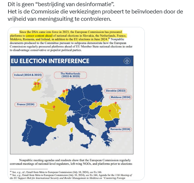 DeRoyEmile1's tweet photo. @RietbergenNiels Voel een cordon sanitair aankomen,volledig gesteund en betaald door de EU elite!! https://t.co/PhNENvJL2g