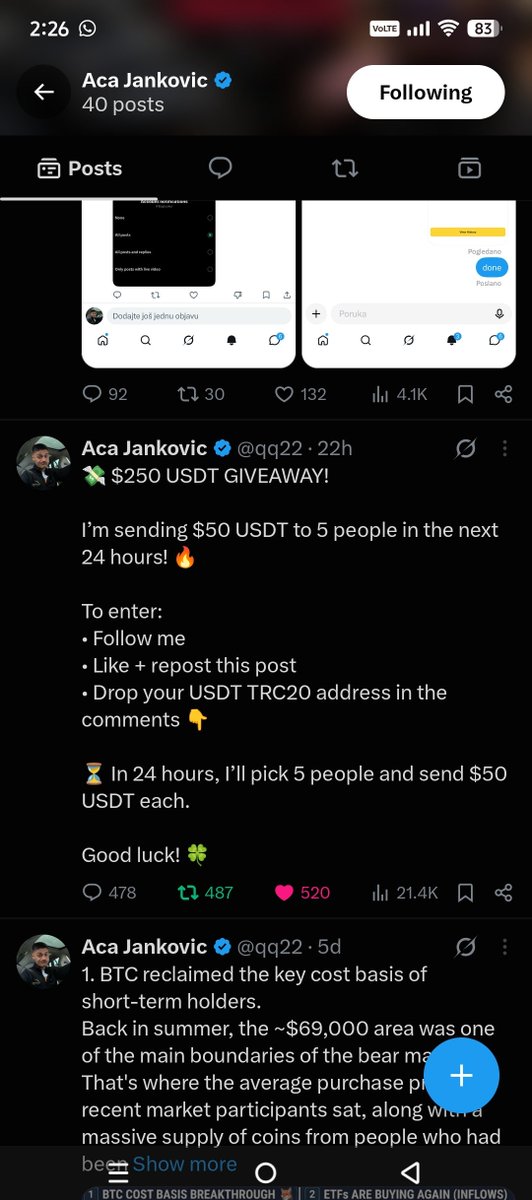 RalpznarF's tweet photo. @qq22 New supporter here 🙋🏻 Thanks @qq22 for being awesome!

Hoping to be one of the lucky winners!

TDLpuMKNt4YzpU5tCFtynZUuKMuiokaHX2 https://t.co/bBDLizziTG