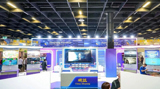 goodm70094's tweet photo. Zhejiang Pavilion @ Gamescom kicks off Aug 26. Over 10 Zhejiang studios display games, animation & digital tech across “Game+Tourism/Cinema/Culture”. #Gamescom2026 #BoundlessGaming #MeetInZhejiang https://t.co/VH7KXvlUMr