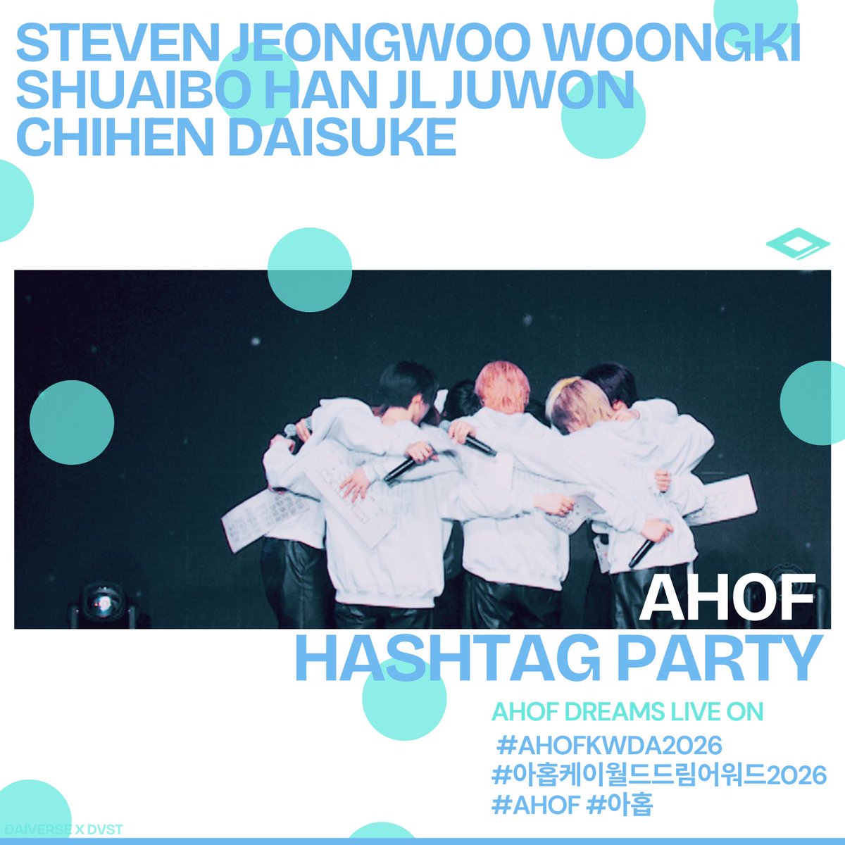 DaisukeversePH's tweet photo. AHOF is getting ready for the main show!✨

We will catch them on the blue carpet any time now. Let us welcome them with a warm hashtag party, everyone!🤎

AHOF DREAMS LIVE ON 
#AHOFKWDA2026 
#아홉케이월드드림어워드2026 
#AHOF #아홉 https://t.co/ZRktdATPez