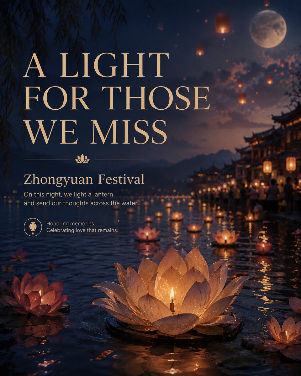 CharmingDalian's tweet photo. A light for those we miss.
From floating lanterns in China to welcoming fires in Japan and marigolds in Mexico, every culture has its own way of remembering those who remain in our hearts.
Different cultures, different rituals, but love always finds a light. https://t.co/0tmyUH59Qp