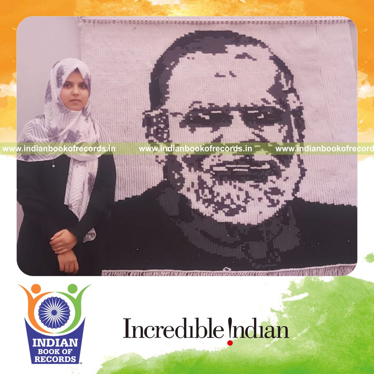 RecordsIndia's tweet photo. Largest Portrait of Shri Narendra Modi Using Macrame Quilling Art (Female)

Record Reference Number: IBRS20246260

Visit our Official Website:
https://t.co/JPHWe7cPpl https://t.co/wJBgasXpX7