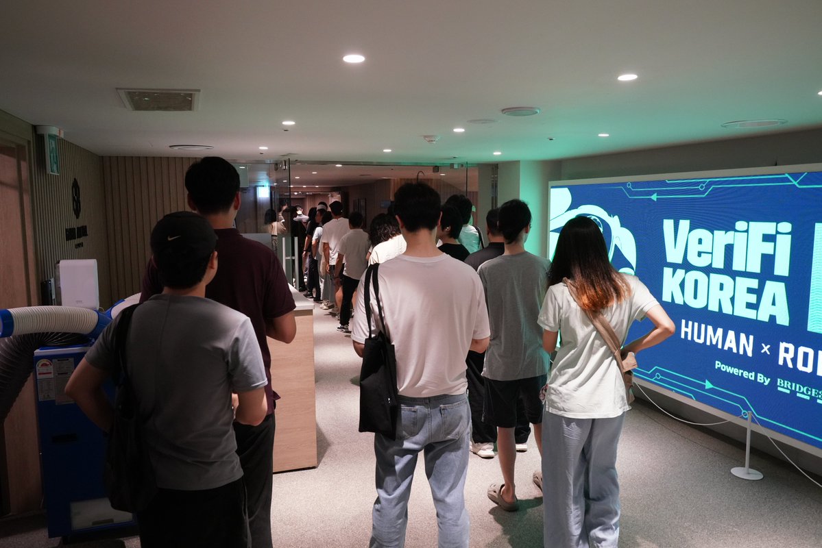 Bridge34__'s tweet photo. Still feeling the energy from yesterday’s VeriFi Korea: Human x Robots 🇰🇷🤖

Huge thanks to everyone who joined the @KGeN_IO meetup and took part in the hands-on human data missions on-site.
It was fun, interactive, and a great reminder of how powerful offline community moments can be.

More to come with KGeN. 💚

#KGeN #VeriFiKorea