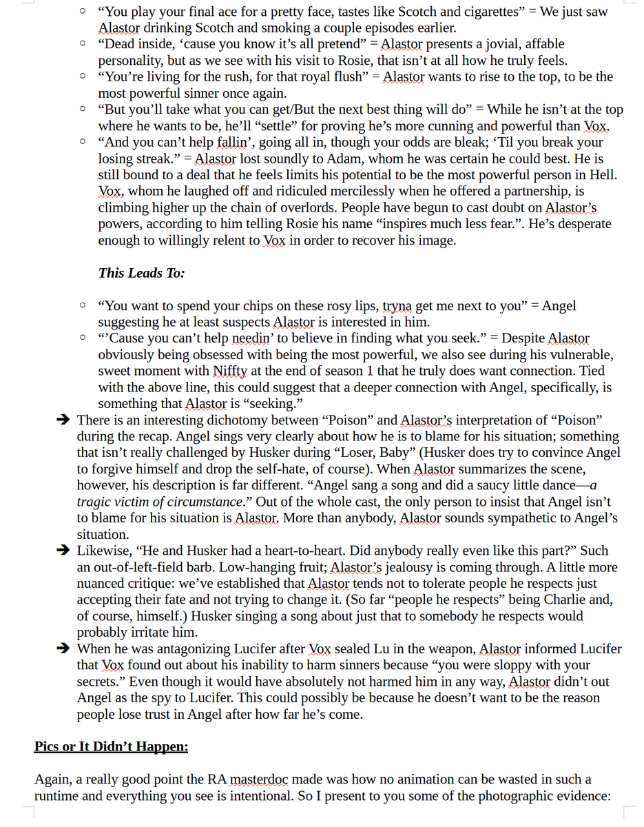 unhinged_goblin's tweet photo. I read the RA masterdoc and I applaud the person who made it. Analyzing media is something we SHOULD do because it's FUN. But people got hold of it and acted insufferable. So I present to you, A Way Less Nuanced Write-Up for the Case of RD. (One more screenshot in the comments) https://t.co/Ek9lMpadLn