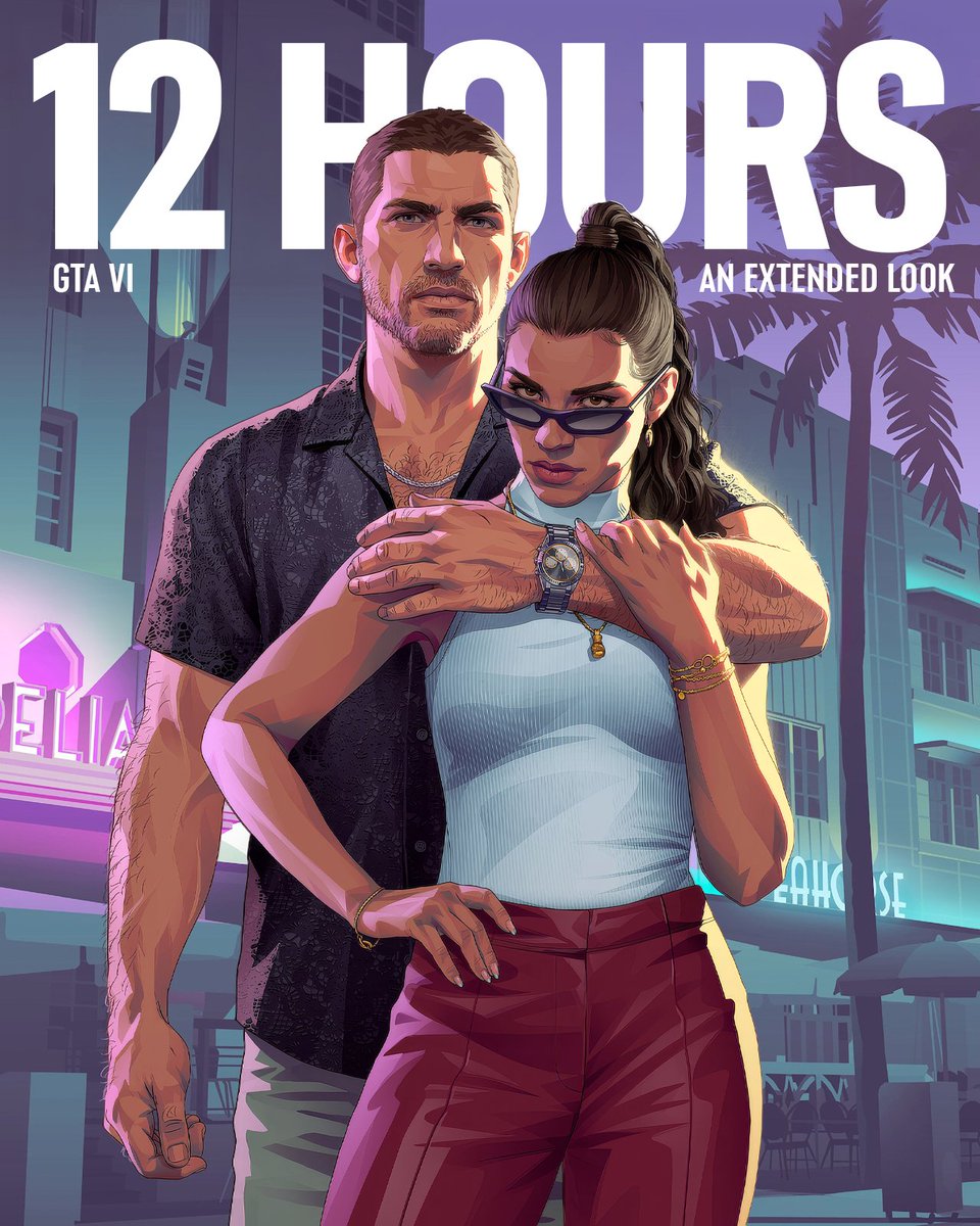 GTAGFX's tweet photo. 🌴12 HOURS LEFT!!! 🥳

#GTAVI https://t.co/XvSSyTPjRy
