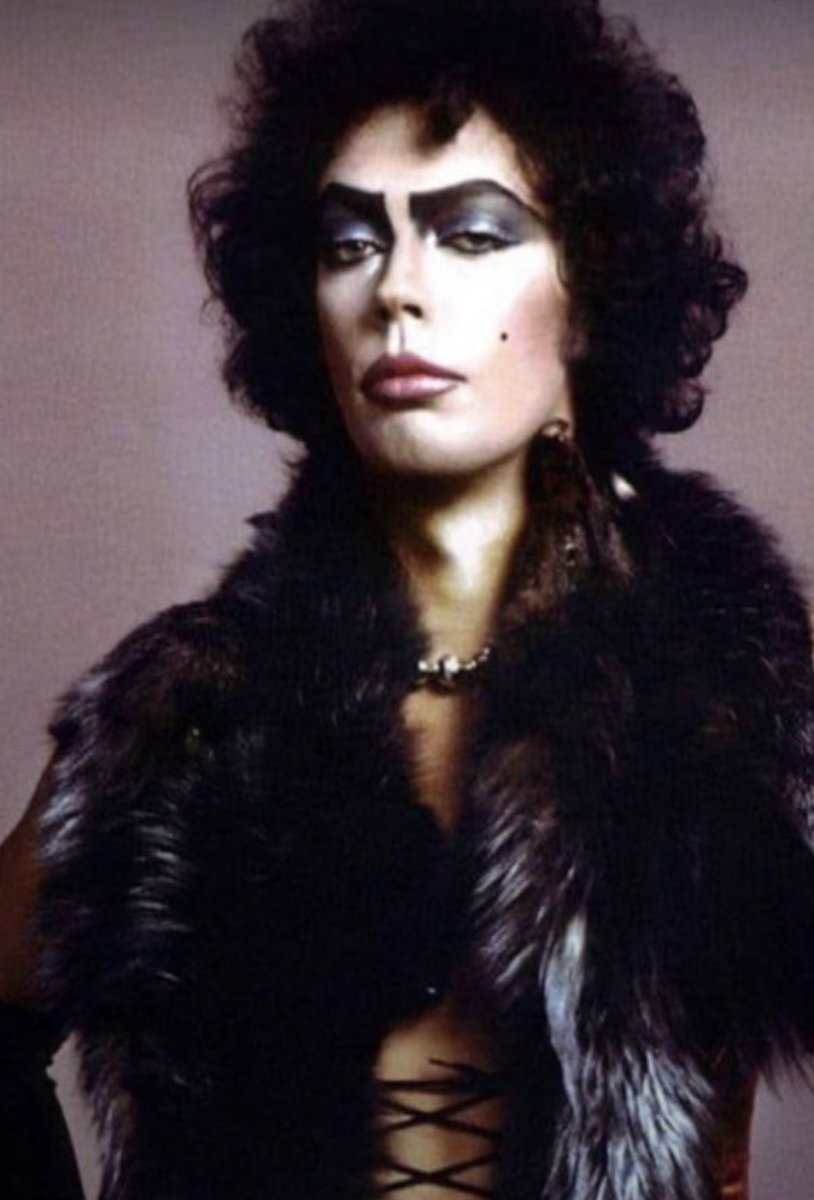 ifuliedownhere's tweet photo. Tim Currie as Frank n Furter was peak masculinity. I will not elaborate further. Rest easy https://t.co/zxvPZzB9te