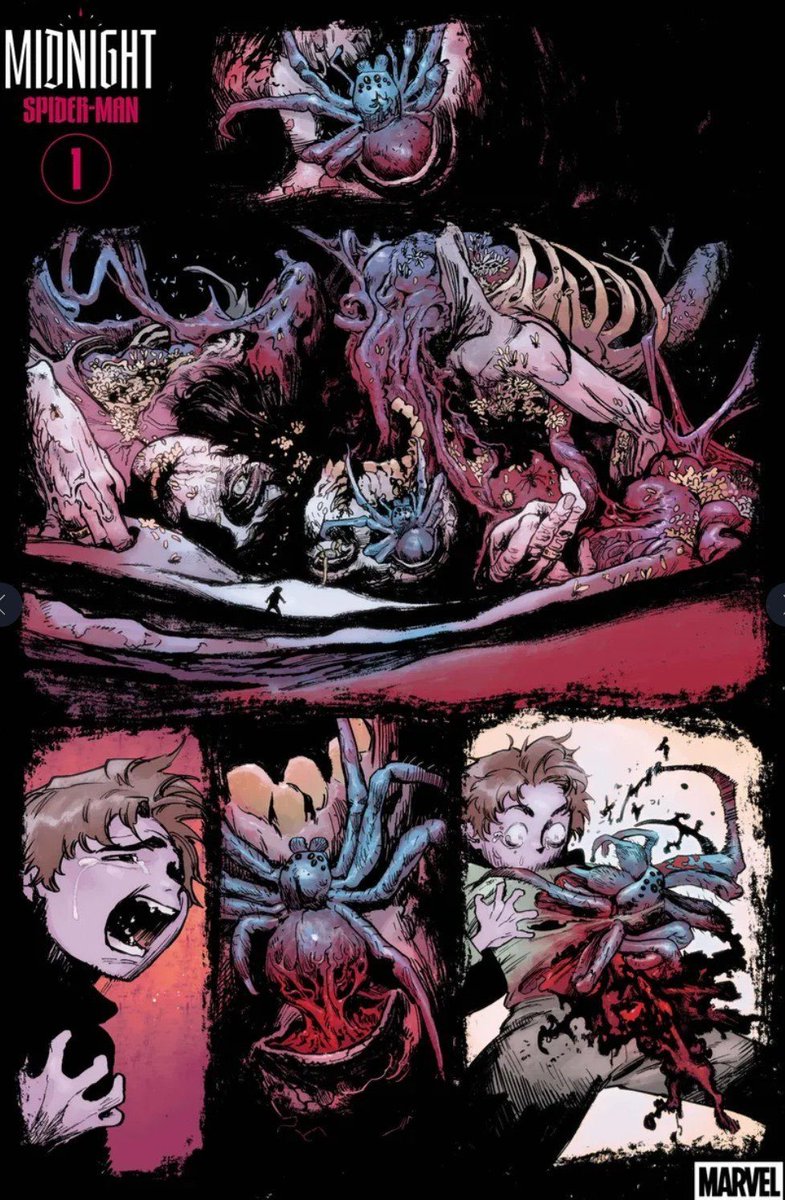 radar_comics's tweet photo. Una página de Midnight Spider-Man para los más indecisos 😉 https://t.co/ZoJxN6lqa1