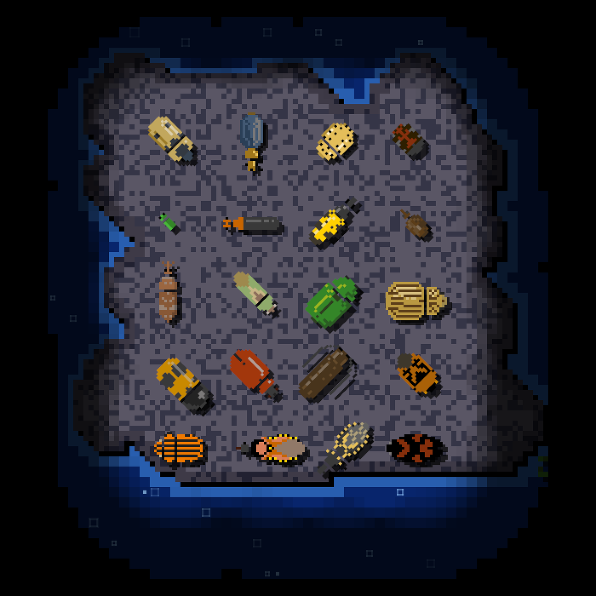 Wietrack's tweet photo. Bugs! :)🪲

#gardenofants #indiegame #rts #bugs #ants https://t.co/ULWiBloy4I