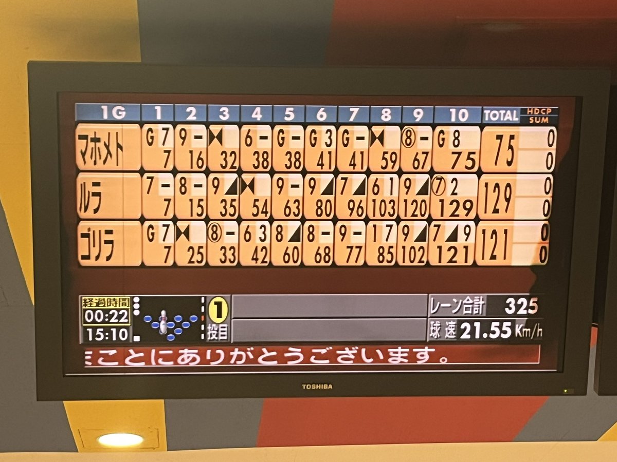 MahometoChannel's tweet photo. いまナウ🎳 https://t.co/xcME80oZiP