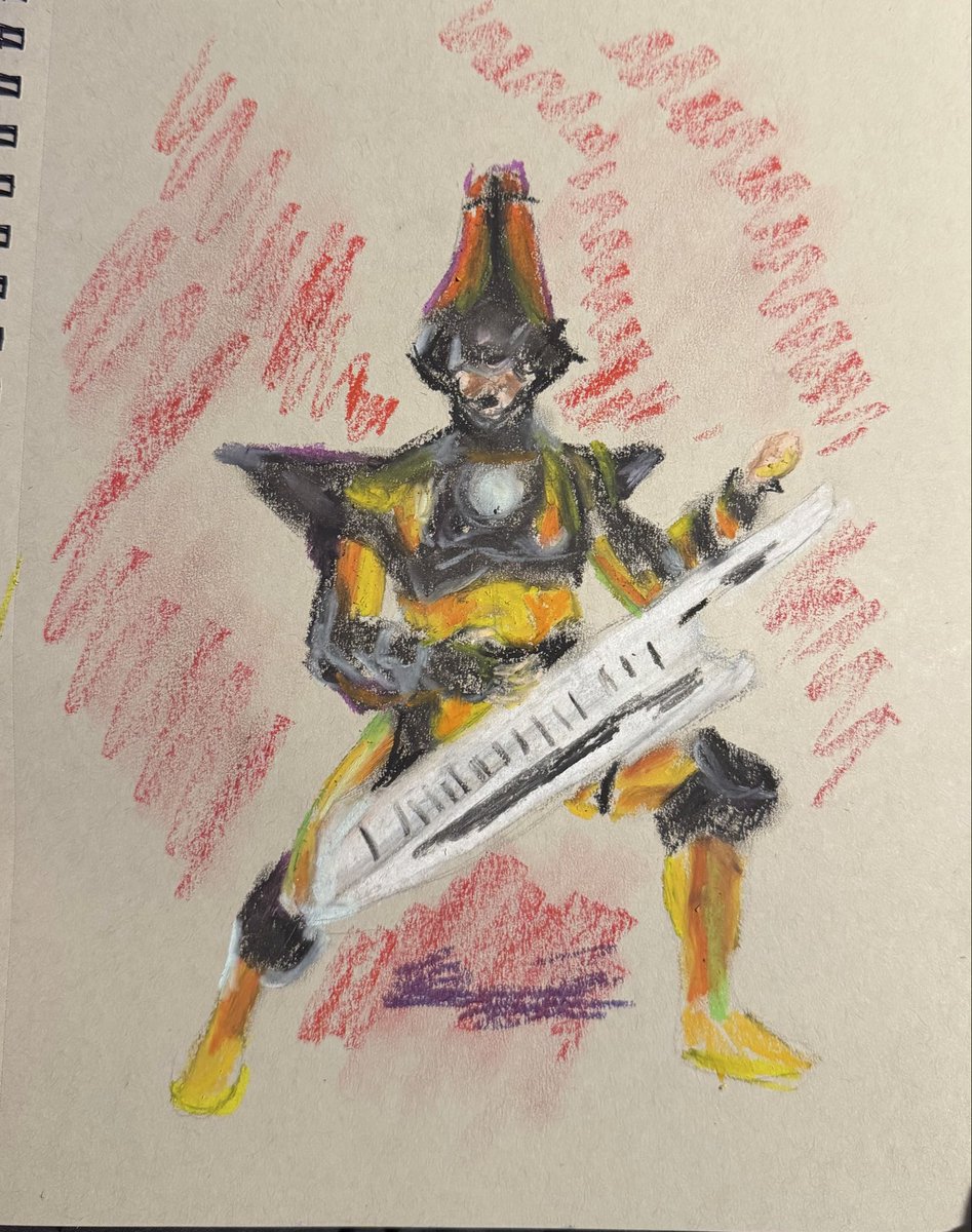 faexriei's tweet photo. late night oil pastel practice from TWRP twitter… wish I was back at the show 😭 https://t.co/RoNB05bP7f