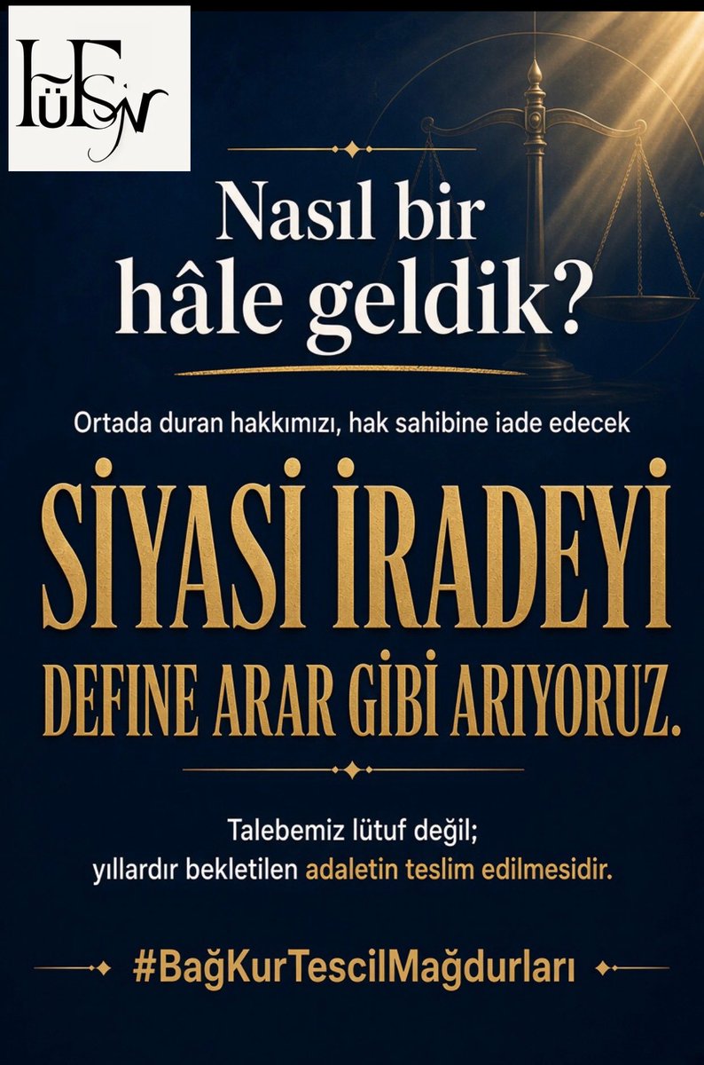 H_A_B_T_Ma's tweet photo. Yıllarca çalıştık, ürettik ve vergimizi ödedik. Devletin zamanında yapmadığı tescilin bedelini biz ödemek istemiyoruz. Talebimiz ayrıcalık değil, hakkımız olan adalettir.
#BağKurTescilMağdurları https://t.co/vhnBn59i5I