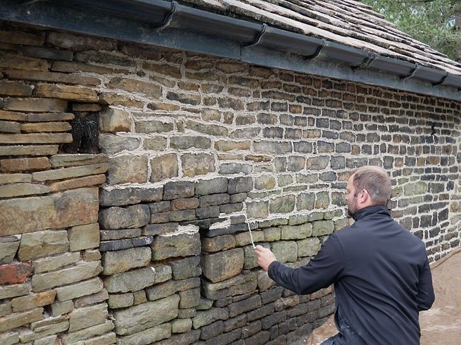Thibault1618's tweet photo. Correct pointing is one of the most important and most frequently mishandled operations on historic masonry. 🧱

Key technical requirements:
• Mortar must be significantly weaker and more permeable than the surrounding stone or brick
• Joint profile should match the original (flush, recessed, weather-struck, etc.)
• Depth of raking out must be sufficient (generally at least twice the joint width)
• Mortar should be well compacted into the joint in layers
• Finishing should be done at the right stage of setting to achieve the correct texture

Common failures:
• Use of cement-rich mortars that trap moisture and cause edge damage to the masonry
• Over-hard finishes that create stress concentrations
• Inconsistent joint profiles that alter the character of the wall
• Pointing carried out in unsuitable weather conditions

Best practice includes sampling of original mortar, matching binder and aggregate, and trial panels before full-scale work.

Do you always require mortar analysis and sample panels before pointing historic fabric? 👇

#LimePointing #MasonryConservation #TraditionalTechniques #HistoricBuildings #Craftsmanship