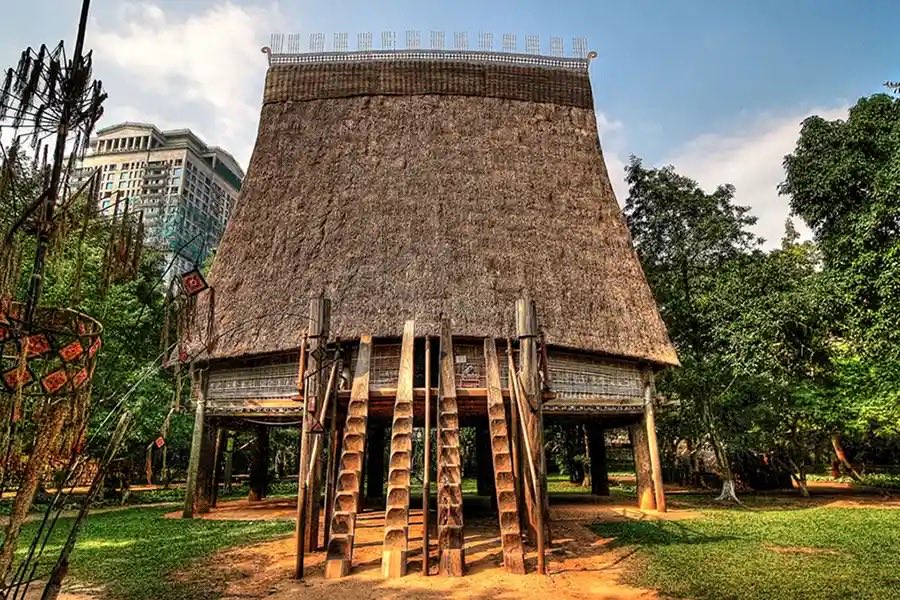 Thibault1618's tweet photo. Traditional Vietnamese architecture is closely adapted to climate, materials and social organisation. 🏡

Key features:
• Elevated timber structures on stilts for flood protection and ventilation
• Steep thatched or tiled roofs with wide eaves
• Flexible timber framing with sophisticated joinery
• Open plans that encourage cross-ventilation
• Strong relationship between building, courtyard and garden
• Use of local hardwoods, bamboo and thatch

Performance characteristics:
• Effective passive cooling in hot and humid conditions
• Resilience to seasonal flooding
• Ease of repair and component replacement
• Cultural continuity in construction knowledge

Modern pressures (urbanisation, material scarcity, changing lifestyles) threaten many of these traditions.

Have you studied or worked with traditional Southeast Asian timber and stilt-house construction? 👇

#VietnameseArchitecture #TraditionalConstruction #StiltHouses #ClimateAdaptiveDesign #CulturalHeritage