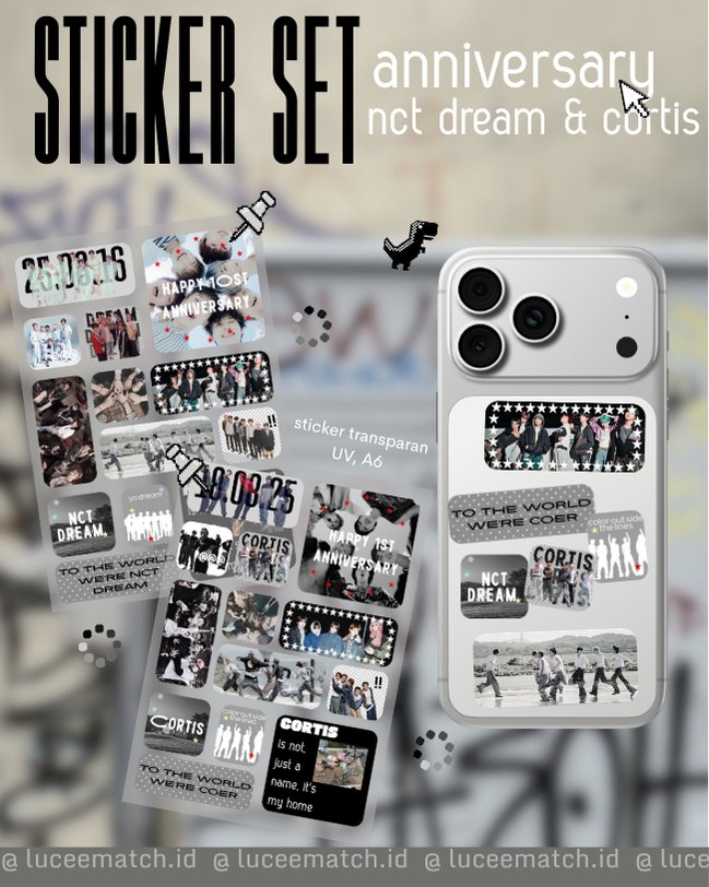 luceematchid's tweet photo. [✷help like &amp; rt appreciated]💗 

PRE-ORDER STICKER SET
by @luceematchid 

price: 18.000/pcs sticker 
☆☆  pre—order periode : 26 Agustus-6 September 2026๑˖⑅ 

https://t.co/HENdpTkTFi https://t.co/ZvNfsdrXxJ