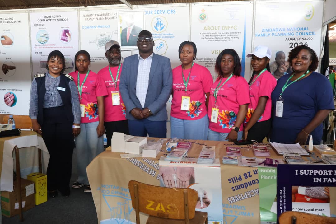 ZNFPCOfficial's tweet photo. Highlights from our exhibition at #ZAS2026
We were honoured to welcome ZNFPC Vice Board Chairperson, Mr Saul Chin’anga, to our stands.

During his visit, Mr Chin’anga commended the team for its work in engaging the public &amp; bringing ZNFPC’s services closer to people. https://t.co/ajrbH2l8eV