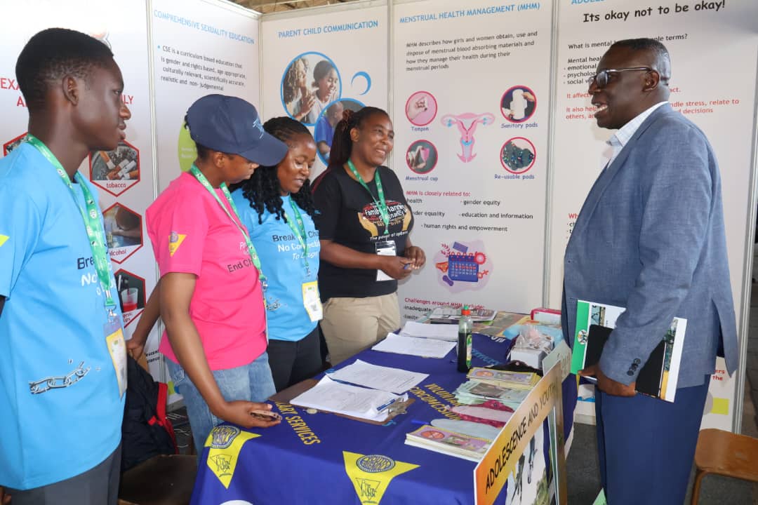 ZNFPCOfficial's tweet photo. Highlights from our exhibition at #ZAS2026
We were honoured to welcome ZNFPC Vice Board Chairperson, Mr Saul Chin’anga, to our stands.

During his visit, Mr Chin’anga commended the team for its work in engaging the public &amp; bringing ZNFPC’s services closer to people. https://t.co/ajrbH2l8eV