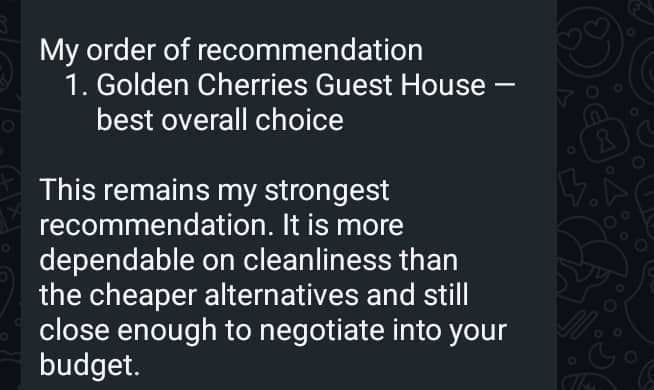 GoldenJinja's tweet photo. And the reviews keep coming! Spend a night(s) at ours, and you wont regret it. Location: opposite Jinja show ground. Reservations: 0772120987/0759120987. https://t.co/5suzFZTu9I