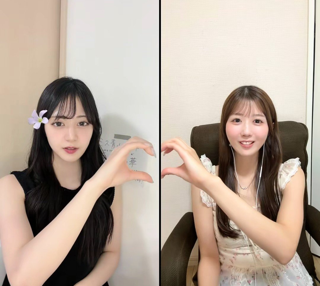 fujiko_kon's tweet photo. 2026/08/26
りりなこコラボ配信
取り急ぎスクショタイム🫶

#青山ミスコン
#原田莉々華 @aoyama_ms4_2026
#向江菜々子 @TCCno_6 https://t.co/vb4czySIVB