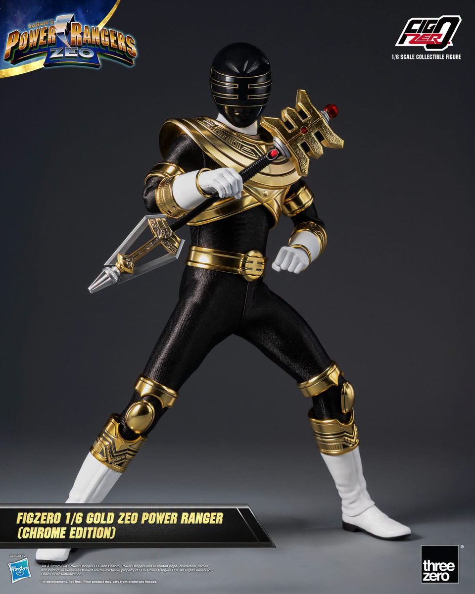 LightningC2021's tweet photo. New chrome edition of the ThreeZero Zeo Gold Ranger - got to tell myself I don’t need this! 😬
#powerrangers #threezero #onesix #powerrangerstoys #powerrangerszeo https://t.co/Vjwxe7FB1q