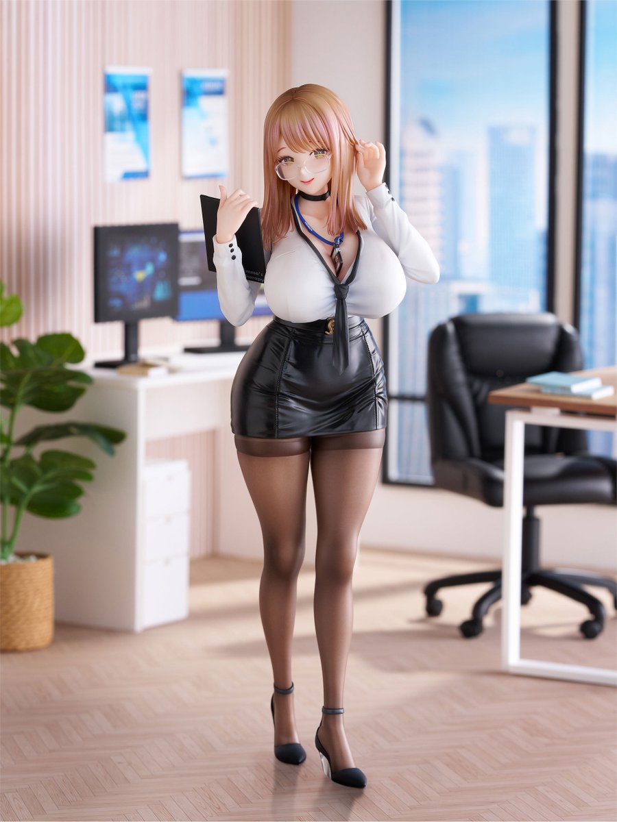 figsoku_b's tweet photo. 【勝利の女神:NIKKE】F:NEX「エマ – オフィスセラピー」フィギュア

【明日発売！】
価格19,800円（税込）
https://t.co/JIvagQhE9Y
#NIKKE #メガニケ https://t.co/gHJtS0fxCj