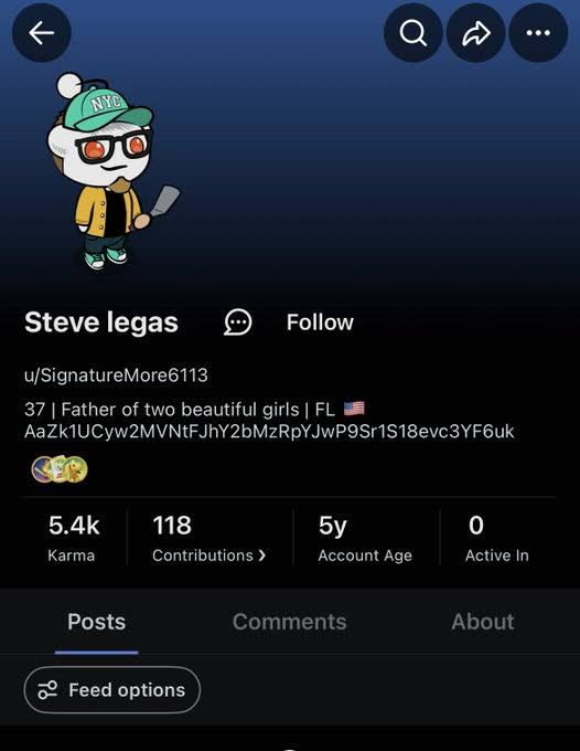 Wqixsnfa's tweet photo. THIS IS FUCKING GIGA!!?

I waited to launch because i was in contact with the post writer AND FULLY ONBOARDED HIM, but basically his daughter is dying and she wants her drawn companion to be added to her Minecraft world so it could follow her sister around when she isn't here anymore, he is trying to get in contact with mojang??! the post isn't even an hour old there is already 1k upvotes and almost a million views this is gonna go so viral, I've been messaging him explaining about the crypto comm unity and how we support things like this and he is all ears this is giga, and so fucking wholesome it deserves to run. Ive been messagin him since i seen the post, He apparently used to buy bitcoin back in the day so has a little bit of a crypto backround and i taught him how to create a wallet and I got him to put it IN HIS BIO, this is so fucking giga??!! Art meta as well?!