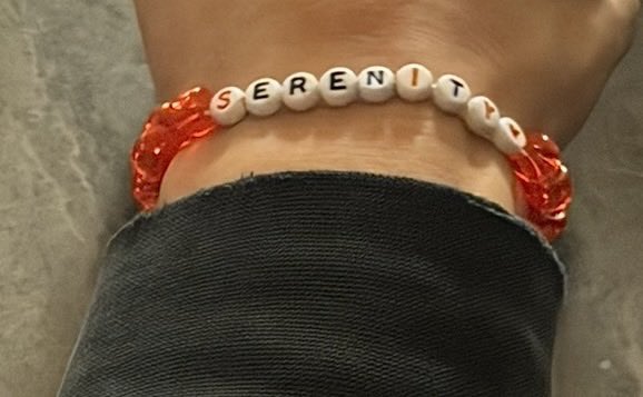 HellenicQuip's tweet photo. Being depended on is a priviledge. 🙏🏻

A patient of mine made this for me. No they are not a girl named Serenity. 

I appreciate them so much for this. 💙 https://t.co/BDsg6Wy1Oo