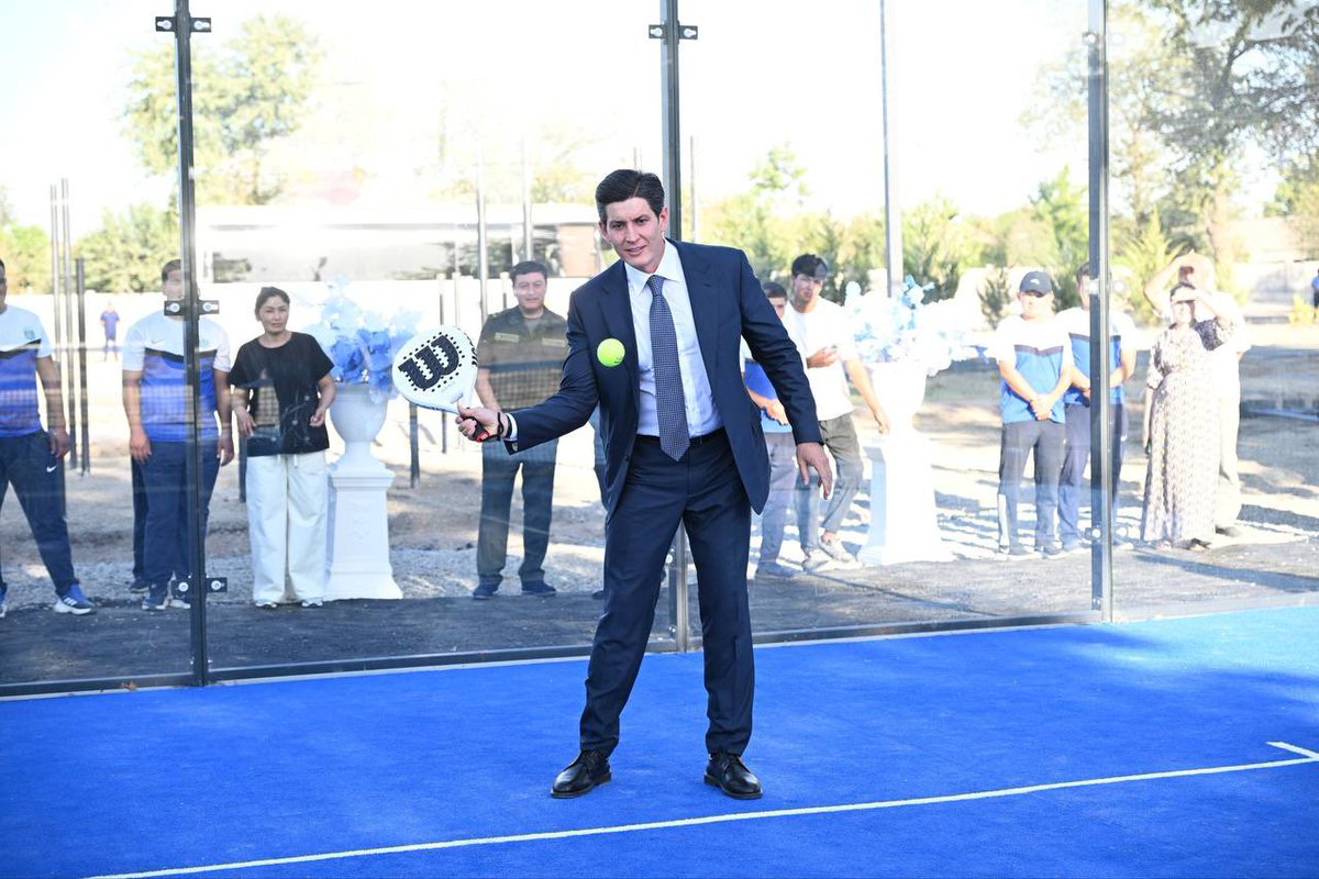 OtabekUmarov77's tweet photo. We visited the Jizzakh region to review the progress made since our previous visit in April.

We visited the Olympic and Paralympic Sports Training Center and the Sogdiana Sports Complex. It was great to see that the facilities are fully ready for the new academic year and provide young athletes with modern conditions for training.

We also attended the opening of a new fencing hall and padel court. With the support of the NOC of Uzbekistan, both facilities have been equipped with modern equipment for young athletes.

I am confident that these new facilities will help develop young talent in Jizzakh and create a strong foundation for future sporting success.