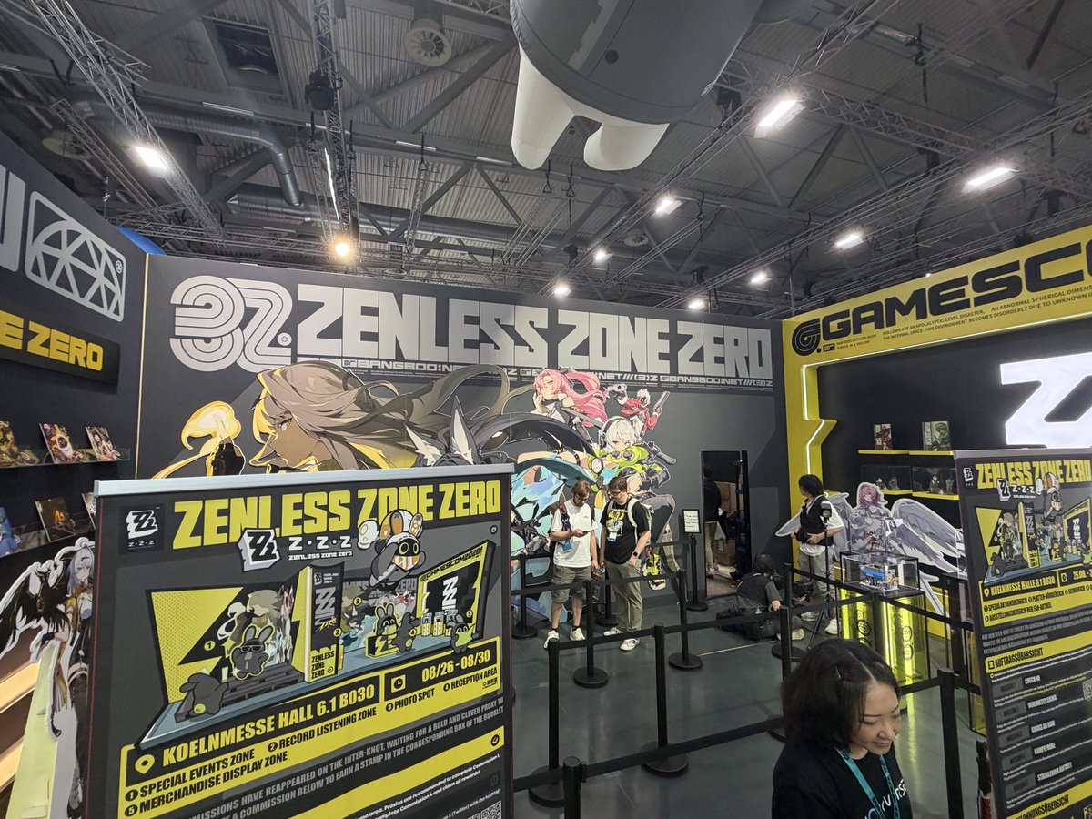 JoeyParis's tweet photo. #WelcomeBackToNewEridu #ZZZxGamescom #gamescom #ZZZ2ndAnniversary https://t.co/Z9vn6jXUqB