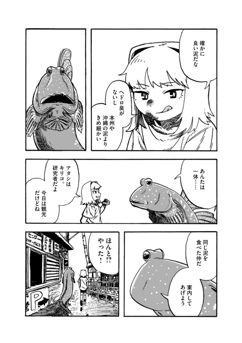 satokatu031's tweet photo. キリコの生き物探訪
7話無料公開されました。ムツゴロウと干潟を探検します🐟

↓こちらから読めます
https://t.co/eIzyV7J3IK https://t.co/023BCimm1K