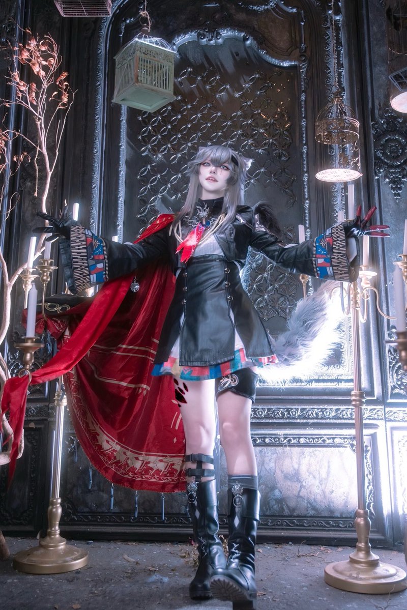 le0l_eo's tweet photo. Arknights cos / Lappland

どんどん強くなるボクの力、愛してくれるよね？ https://t.co/VIxNMdve9n