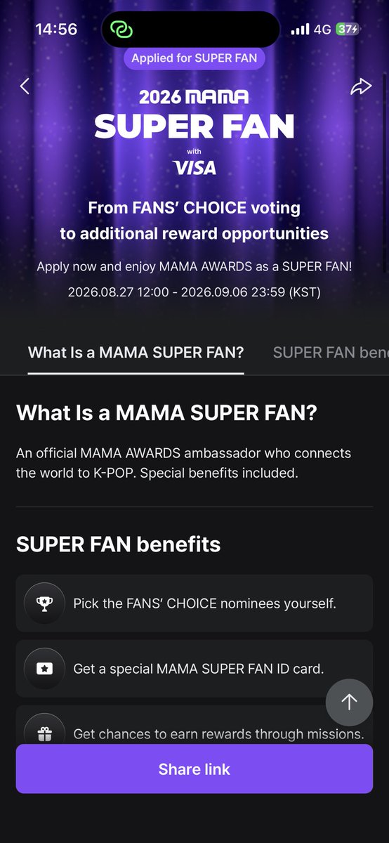 nanagirly_'s tweet photo. ดรีมเส้นคะ ตอนนี้ MAMA มีกิจกรรม super fan เพื่อลุ้นในการเสนอชื่อศลปเข้าชิงงาน mama นะคะ ตอนนี้เรายังไม่เข้า top20 เลย 🥹

📍 1 id / 1 device

🔗 https://t.co/HWvKlvnhfQ

 #โหวตนี้เพื่อน้องดรีม https://t.co/O4vxaYMa7R