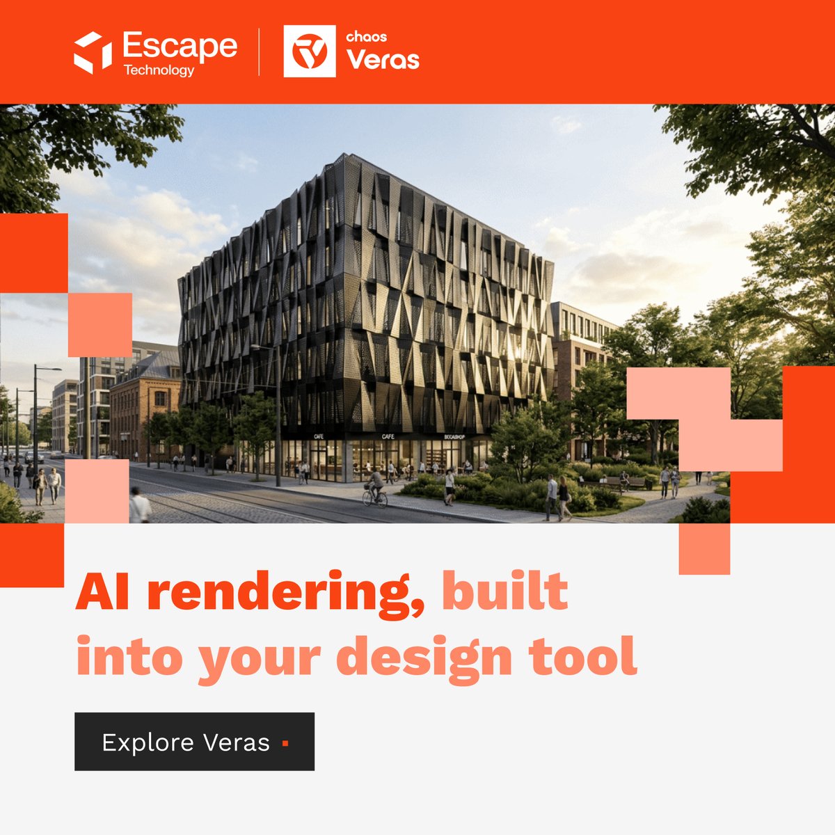 Escape_Tech's tweet photo. Built for architects and designers, Chaos Veras turns sketches, 2D images and 3D models into stunning renders in seconds, right inside Revit, SketchUp, Rhino and more. 🏙️ No rendering skills needed. Book a call 👉 https://t.co/za2GwnMswD
#ArchViz https://t.co/H8GVUsSZQo