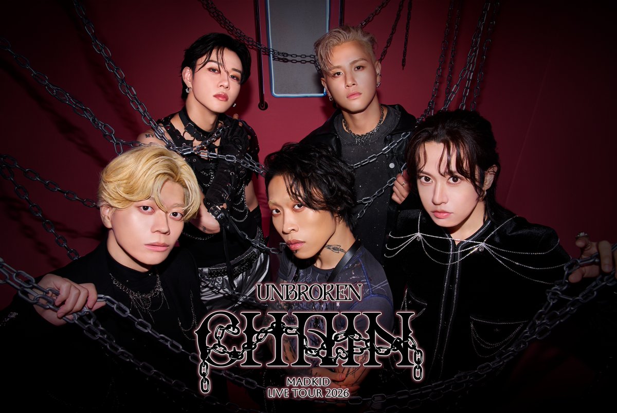 MADKID_official's tweet photo. MADKID LIVE TOUR 2026 -UNBROKEN CHAIN-
⚡チケット発売中⚡

10/10(土) NAGOYA CLUB QUATTRO(愛知)
10/12(月祝) UMEDA CLUB QUATTRO(大阪)
10/16(金) SHIBUYA CLUB QUATTRO(東京)

ローチケ　https://t.co/UODl2Xy4GC
ぴあ　https://t.co/wF2fcD8piF
イープラス　https://t.co/MjCrfuJTrf

✔オンラインチケットはこちら
https://t.co/zztX04Lw8p
※アーカイブ期間：～10月23日23時59分