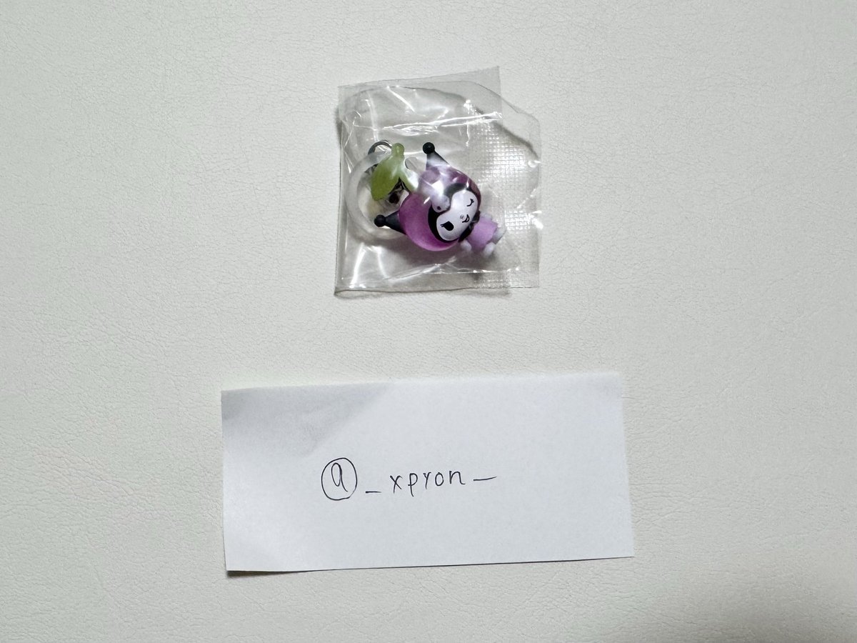 _xpyon_'s tweet photo. サンリオ めじるしアクセサリー 交換 クリスタる くだもの

【譲】クリスタル キティ マイメロ ポムポムプリン 
        くだもの クロミ
【求】他種めじるし キティ＞マイメロ

お返事にお時間いただく場合がございます。 https://t.co/0PLuebUZn2