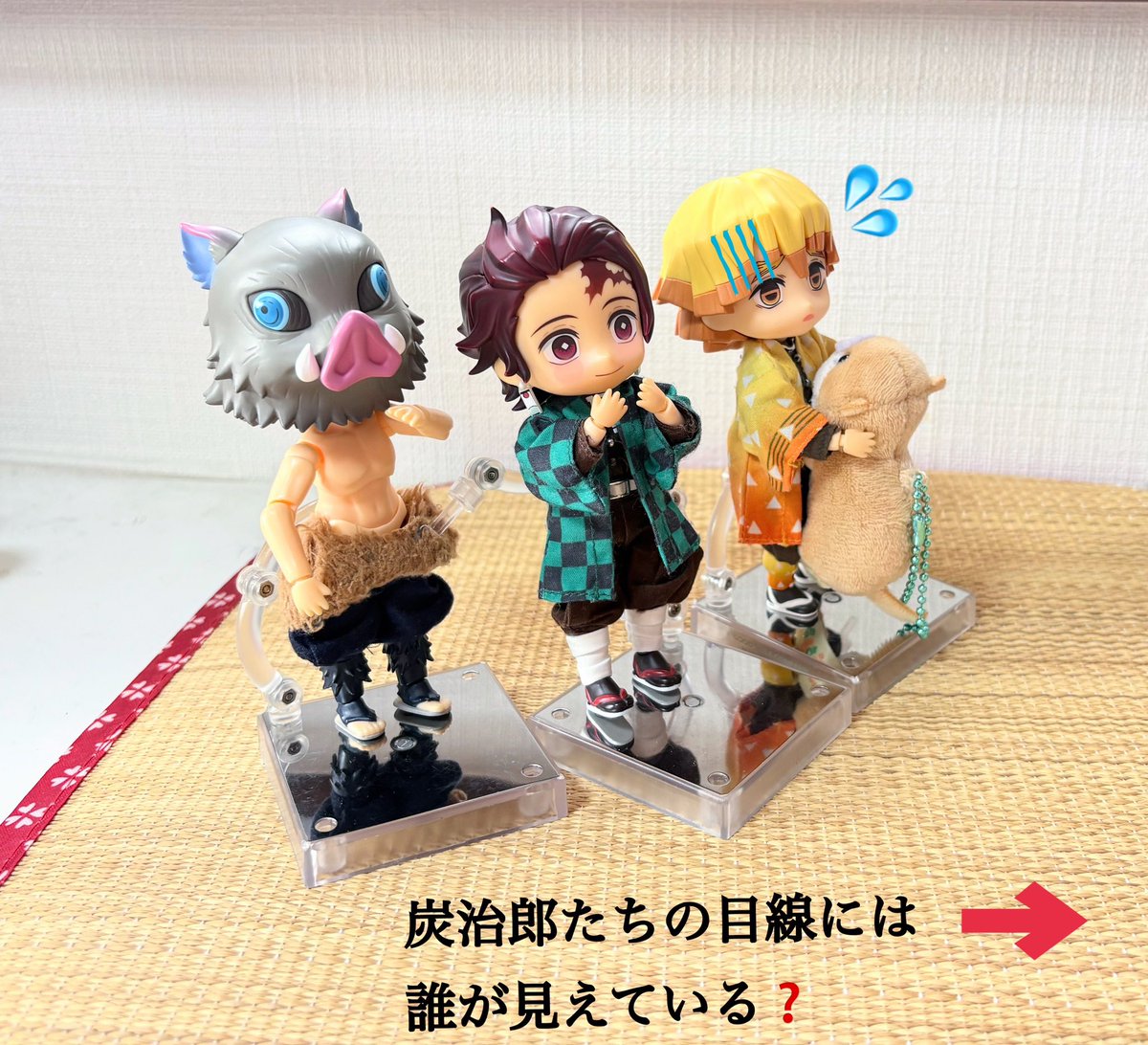 swvOuzSnS982SjV's tweet photo. お疲れ様です。
炭治郎たちには誰が見えている⁉️ https://t.co/006yHeBcJa